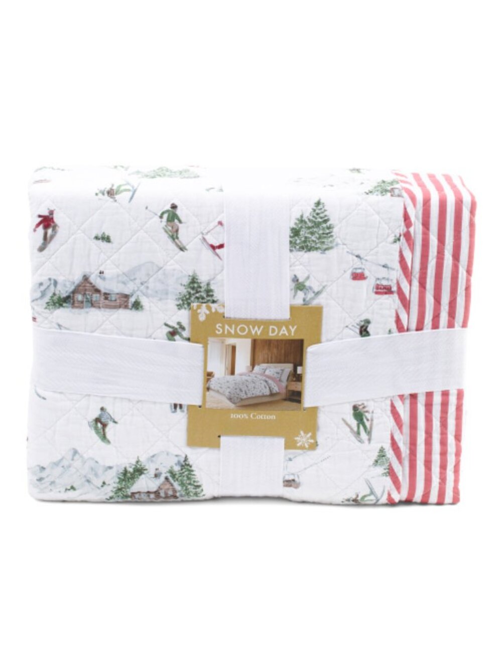 SNOW DAY Snow Summit Reversible Quilt Set